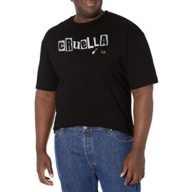 Disney Cruella Name Black Erkek T-shirt