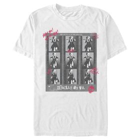 Disney Cruella Negatives White Erkek T-shirt