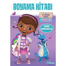 Disney Doktor Doti Oyuncak Hastanesi Boyama Kitabı - kollektif
