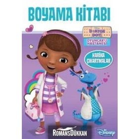 Disney Doktor Doti Oyuncak Hastanesi Boyama Kitabı - kollektif