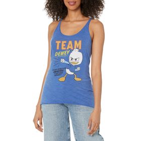 Disney Duck Tales Team Dewey Askılı Royal Blue Heather Kadın Atlet