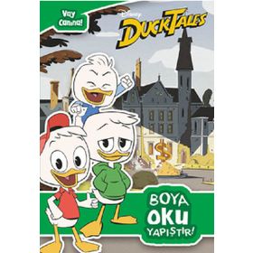 Disney Duck Tales - Vay Canına - Boya Oku Yapıştır - Kollektif