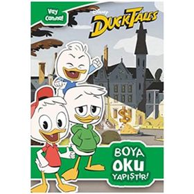 Disney Duck Tales - Vay Canına - Boya Oku Yapıştır - Kollektif