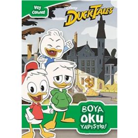 Disney Duck Tales - Vay Canına - Boya Oku Yapıştır - Kollektif