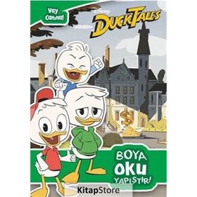 Disney Duck Tales - Vay Canına - Boya Oku Yapıştır - Kollektif