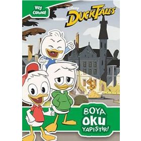 Disney Duck Tales - Vay Canına - Boya Oku Yapıştır - Kollektif