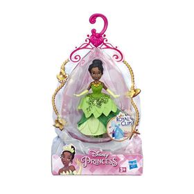Disney E3049-E4862 Prenses Tiana Klipsli Mini Figür