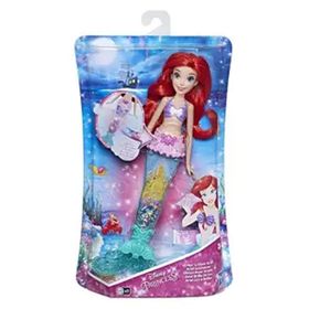 Disney E6387 Prenses Işıklı Deniz Kızı Ariel Oyuncak Bebek