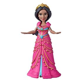 Disney E6562 Aladdin Prenses Jasmine Pembe Kıyafetli Mini Figür