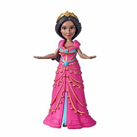 Disney E6562 Aladdin Prenses Jasmine Pembe Kıyafetli Mini Figür