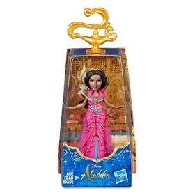 Disney E6562 Aladdin Prenses Jasmine Pembe Kıyafetli Mini Figür