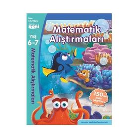 Disney Eğitsel Kayıp Balık Dory 6-7 Yaş Matematik Alıştırmaları - Doğan Egmont Yayınları