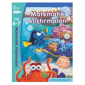 Disney Eğitsel Kayıp Balık Dory 6-7 Yaş Matematik Alıştırmaları - Doğan Egmont Yayınları