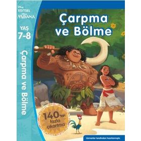 Disney Eğitsel Moana-Çarpma ve Bölme 7-8 yaş - Kolektif