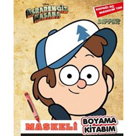 Disney Esrarengiz Kasaba - Dipper Maskeli Boyama Kitabım - Beta Kids