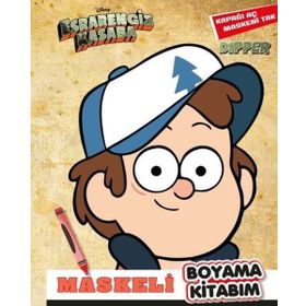 Disney Esrarengiz Kasaba - Dipper Maskeli Boyama Kitabım - Beta Kids
