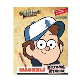 Disney Esrarengiz Kasaba - Dipper Maskeli Boyama Kitabım - Beta Kids