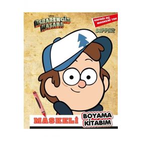 Disney Esrarengiz Kasaba - Dipper Maskeli Boyama Kitabım - Beta Kids