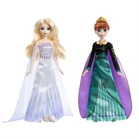 Disney Frozen HMK51 2'li Anna ve Elsa Karlar Ükesi Prensesleri
