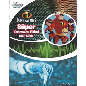 Disney İnanılmaz Aile-Süper Kahraman-Keşif Kitabı - Kolektif