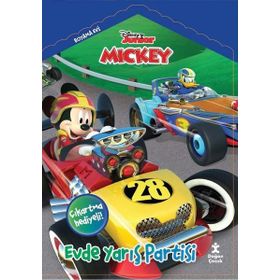 Disney Junior Mickey - Evde Yarış Partisi - Boyama Evi -Doğan Çocuk
