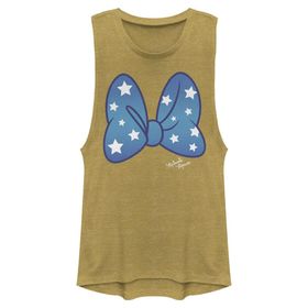 Disney Klasik Mickey Minnie Stars Bow Gold Kadın Atlet