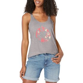 Disney Klasik Vintage Mickey Friends Racerback Gray Heather Kadın Atlet