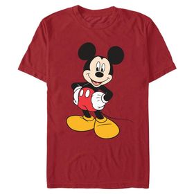 Disney Mickey Mouse Kardinal Erkek T-shirt