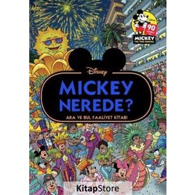 Disney Mickey Nerede? - Ara Ve Bul Faaliyet Kitabı - Kolektif
