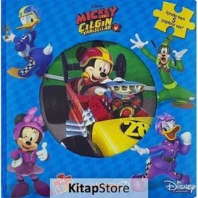 Disney Mickey ve Çılgın Yarışçılar İlk Yapboz Kitabım - Doğan Yayınları