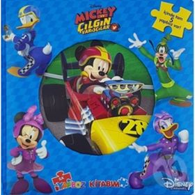 Disney Mickey ve Çılgın Yarışçılar İlk Yapboz Kitabım - Doğan Yayınları