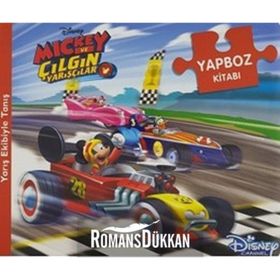 Disney Mickey ve Çılgın Yarışçılar - Yapboz Kitabı - Kolektif