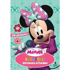 Disney Minnie - Eğlenceli Boyama Kitabım - Çıkartmalı - Doğan Egmont Yayıncılık