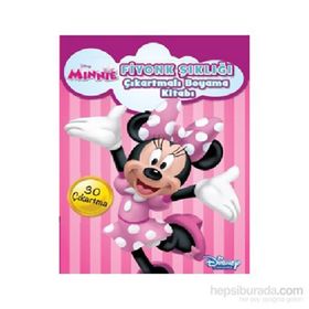 Disney Minnie - Eğlenceli Boyama Kitabım - Çıkartmalı - Doğan Egmont Yayıncılık