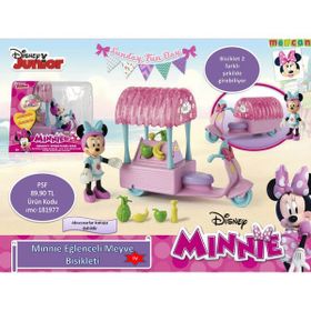 Disney Minnie Eğlenceli Meyve Bisikleti Aksiyon Figürü