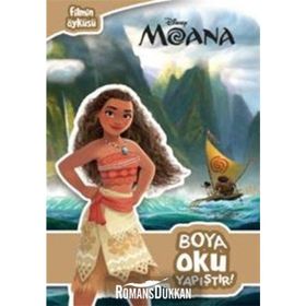 Disney Moana-Boya Oku Yapıştır! - kollektif