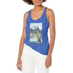 Disney Moana Connects Us Askılı Royal Blue Heather Kadın Atlet