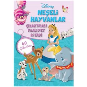 Disney Neşeli Hayvanlar - Çıkartmalı Faaliyet Kitabı - kollektif