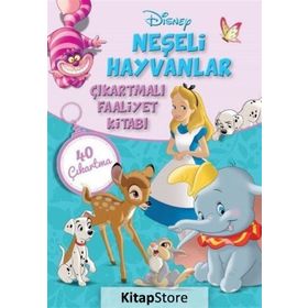 Disney Neşeli Hayvanlar - Çıkartmalı Faaliyet Kitabı - kollektif