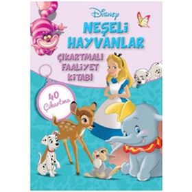 Disney Neşeli Hayvanlar - Çıkartmalı Faaliyet Kitabı - kollektif