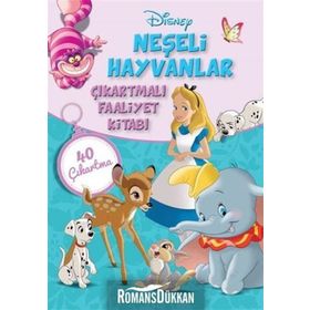 Disney Neşeli Hayvanlar - Çıkartmalı Faaliyet Kitabı - kollektif
