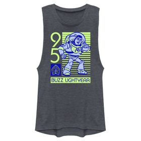 Disney Oyuncak Hikayesi Uzay Ace Kolsuz Denim Blue Heather Kadın Atlet