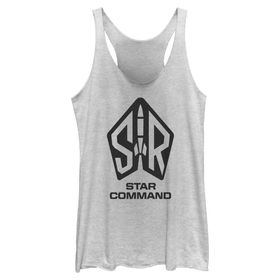Disney Pixar Lightyear Star Command Askılı White Heather Kadın Atlet