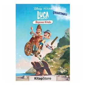 Disney Pixar Luca - Çıkartmalı Gelişim Kitabı - Doğan ve Egmont Yayıncılık