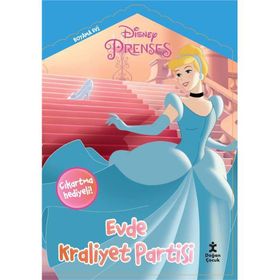 Disney Prenses - Evde Kraliyet Partisi - Boyama Evi - Doğan Çocuk
