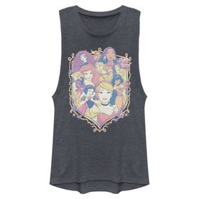 Disney Princess Shield Denim Blue Kadın Atlet