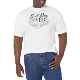 Disney Princesses Best Day Ever White Erkek T-shirt
