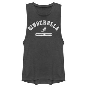 Disney Princesses Cinderella Dressed Charcoal Kadın Atlet