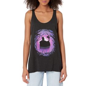 Disney Princesses Looming Doom Askılı Black Heather Kadın Atlet