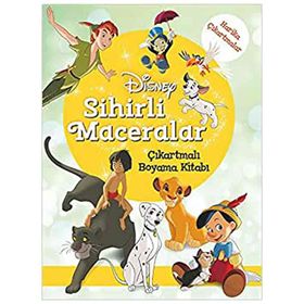 Disney Sihirli Maceralar Çıkartmalı Boyama Kitabı / Kollektif / Doğan Egmont Çocuk Kitapları